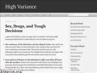 highvariance.net