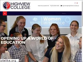 highview.vic.edu.au
