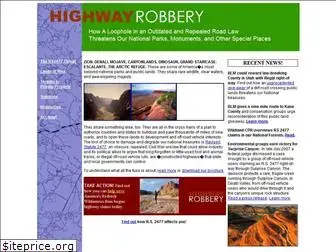 highway-robbery.org