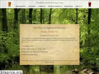 highwoodsbrewing.com