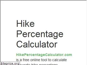 hikepercentagecalculator.com