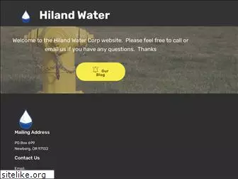 hilandwater.com