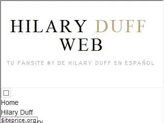 hilaryduffweb.org