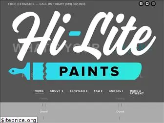 hilitepaints.com