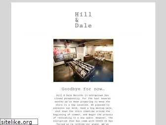 hillanddalerecords.com