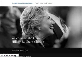 hillaryclinton.com