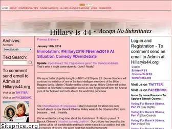 hillaryis44.com