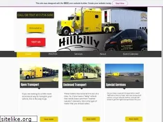 hillbillyautotransport.com