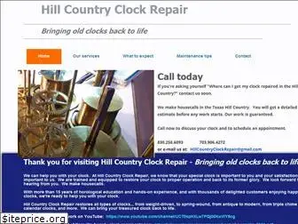 hillcountryclockrepair.com
