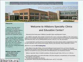 hillsborospecialtyclinics.org
