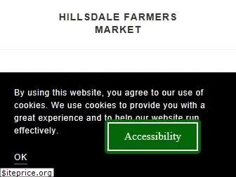 hillsdalefarmersmarket.com