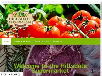 hillsdalesupermarket.com