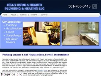 hillshomeandhearthplumbing.com