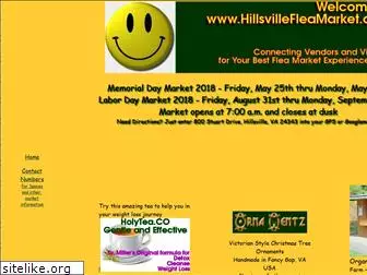 hillsvillefleamarket.com