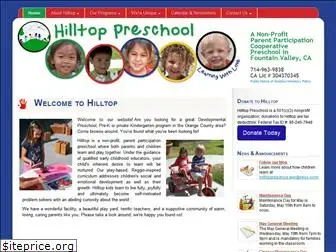 hilltoppreschool.com