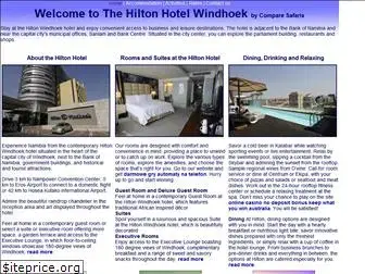 hiltonhotelwindhoek.com