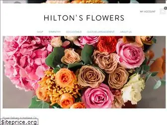hiltonsflowers.com