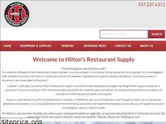 hiltonsrestaurantsupply.com