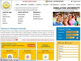 himalayanuniversity.com