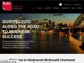 hindmarshmcdonald.com.au