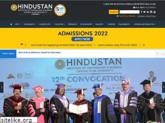 hindustanuniv.ac.in