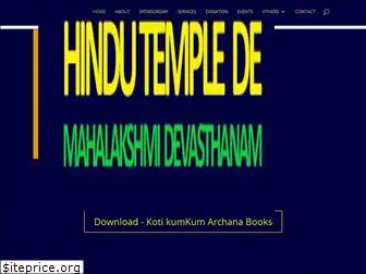 hindutemplede.org