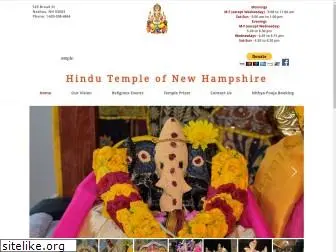 hindutemplenh.org