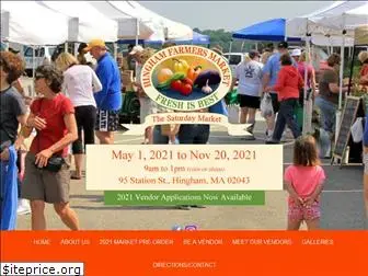 hinghamfarmersmarket.org