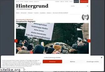 hintergrund.de