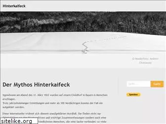 hinterkaifeck.net