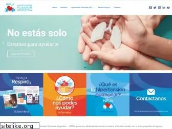 hipertensionpulmonarargentina.org