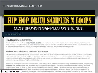 www.hiphopdrumsamplesnloops.weebly.com