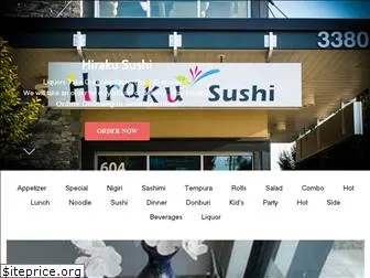 hirakusushi.com