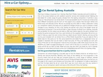 hire-a-car-sydney.com