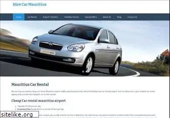 hirecarmauritius.com