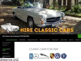 hireclassiccars.co.za