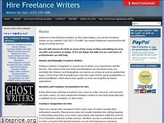 hirefreelancewriters.com