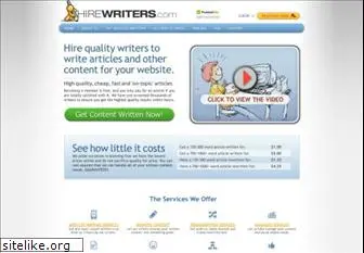 hirewriters.com