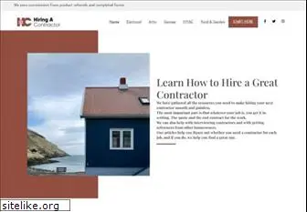 hiringacontractor.com
