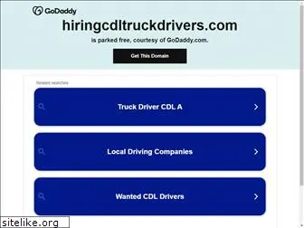 hiringcdltruckdrivers.com