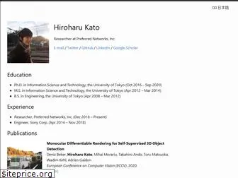 hiroharu-kato.com