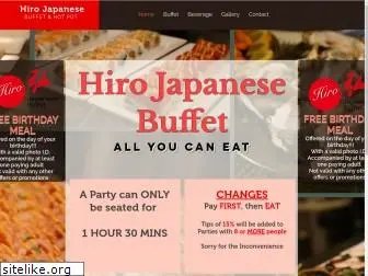 hirojapanesebuffet.com