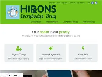 hironsdrug.com