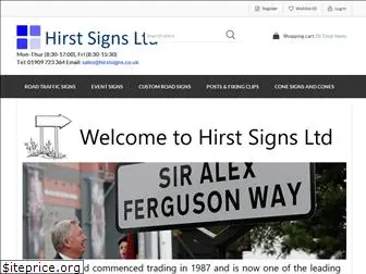 hirstsigns.co.uk