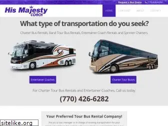 hismajestycoach.com