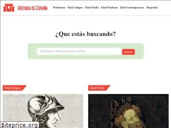 www.historiaespana.es