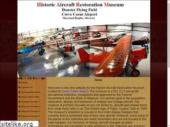 historicaircraftrestorationmuseum.org