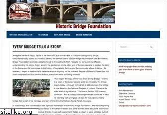 historicbridgefoundation.com