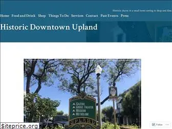 historicdowntownupland.org