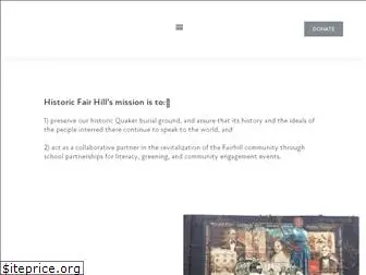 historicfairhill.com